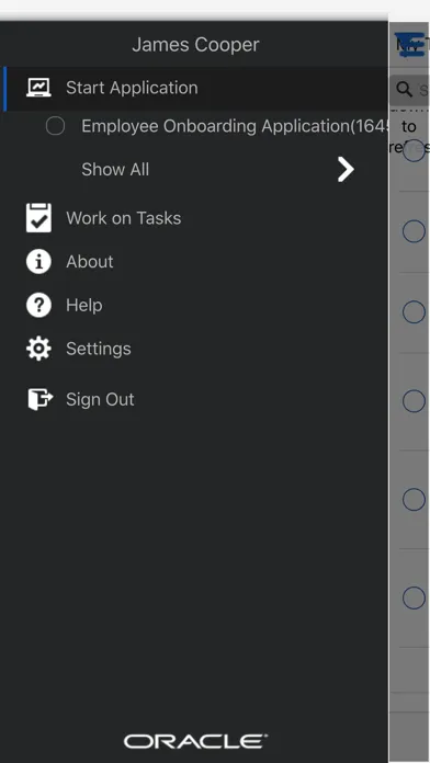 Oracle Process Mobile应用截图